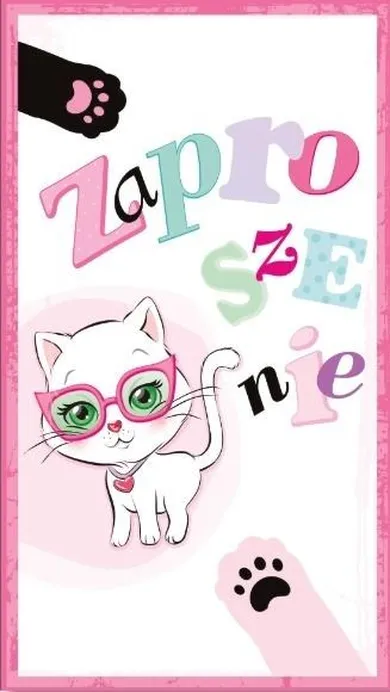 Astro Atelier, zaproszenie, urodziny dziecięce, 10 szt.