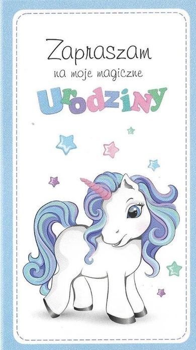 Astro Atelier, zaproszenie, urodziny dziecięce, 10 szt.