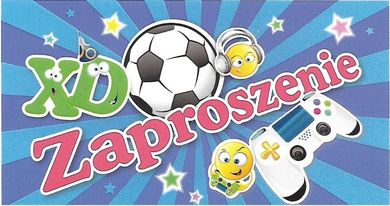 Astro Atelier, zaproszenie, urodziny dziecięce, 10 szt.