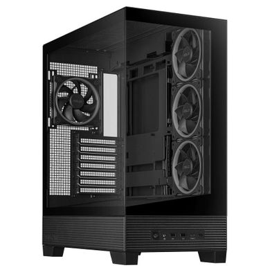 Asus, obudowa komputerowa, A31 PLUS TG ARGB BLACK