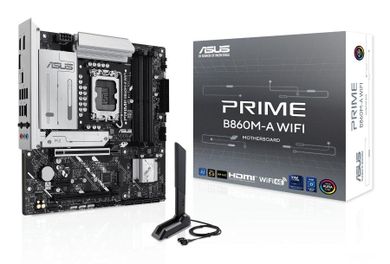 Asus, płyta główna, PRIME B860M-A WIFI s1851 XDDR5 USBC mATX