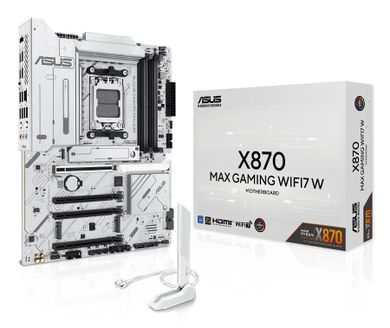 Asus, płyta główna, X870 MAX GAMING WiFi7 W AM5 4DDR5 HDMI/USB-C