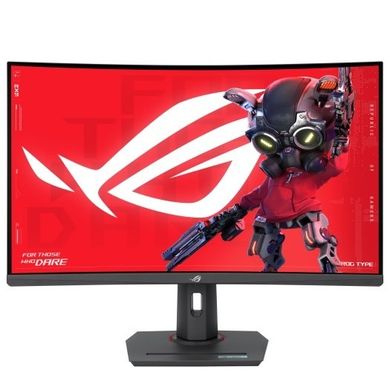Asus, ROG S, monitor, 32", XG32WCS, 180Hz, DP, HDMI, USB-C
