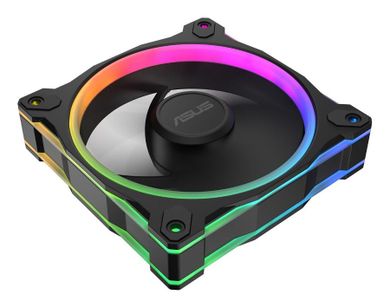 Asus, wentylator 3w1, Prime MR120 Fan ARGB, czarny