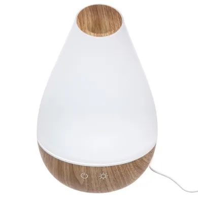 Atmosphera, dyfuzor powietrza z zasilaniem na kabel, lampka LED zmieniająca kolor, 2w1