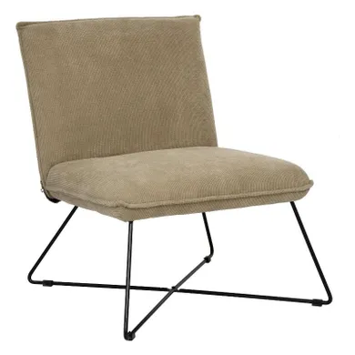 Atmosphera, fotel sztruksowy, Moana, 83-75.5-64 cm