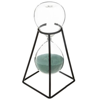 Atmosphera, klepsydra do odmierzania czasu, zegar piaskowy, zielony
