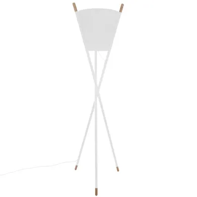 Atmosphera, lampa podłogowa, biała, 165 cm, trójnożna