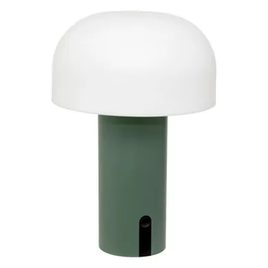 Atmosphera, lampa zewnętrzna, zielony metal, jany, 22 cm