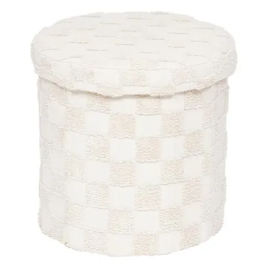 Atmosphera, Pasti, pufa okrągła składana, tuftowana, średnica 38 cm