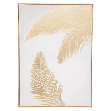 Atmosphera, plakat ścienny w ramie, Tropikalne liście, 50-70 cm