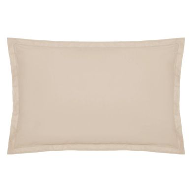 Atmosphera, poszewka na poduszkę z bawełny, 50-70 cm, beżowa