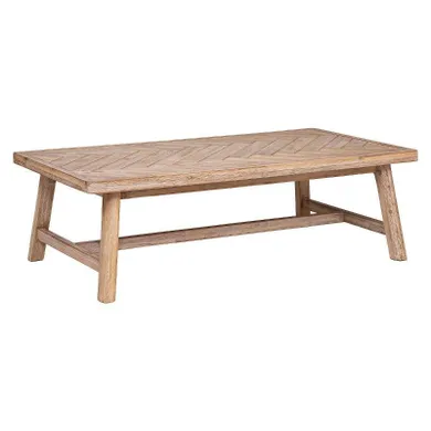Atmosphera, stolik kawowy drewniany typu ława, Aeris, 130-70 cm