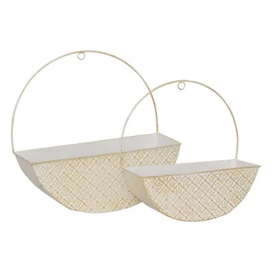 Atmosphera, Tino, zestaw doniczek ściennych, 34 cm, 2 szt.