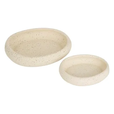 Atmosphera, Wonja, ceramiczne patery dekoracyjne, 2 sztuki