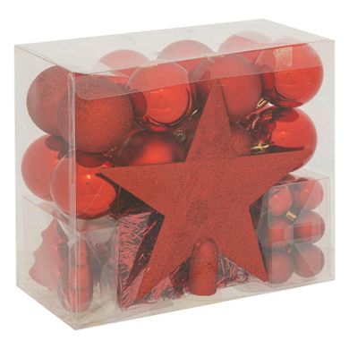 Atmosphera, zestaw ozdób choinkowych, 44 elementy