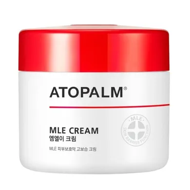 Atopalm, mlE, kojąco-nawilżający krem do twarzy, 65 ml