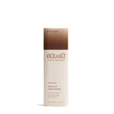 Attitude, Oceanly, olejek koloryzujący, tined oil serum, Espresso, 12 g