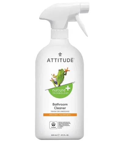 Attitude, płyn do czyszczenia łazienki skórka cytrynowa, Citrus, 800 ml
