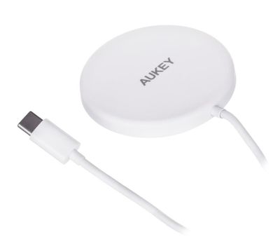 Aukey, ładowarka indukcyjna magsafe, 15W, LC-A1