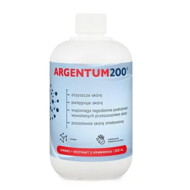 Aura Herbals, srebro argentum 200, tonik, 500 ml