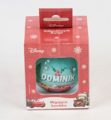 Auta, bombka LED, Dominik