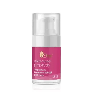 Ava Laboratorium, Aktywne Peptydy, naprawczy kremowy koktajl pod oczy, 15 ml