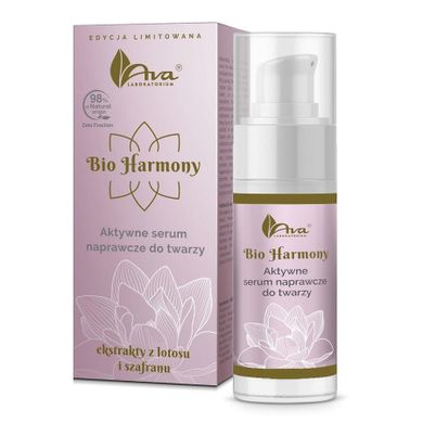 Ava Laboratorium, Bio Harmony, aktywne serum naprawcze do twarzy, 30 ml