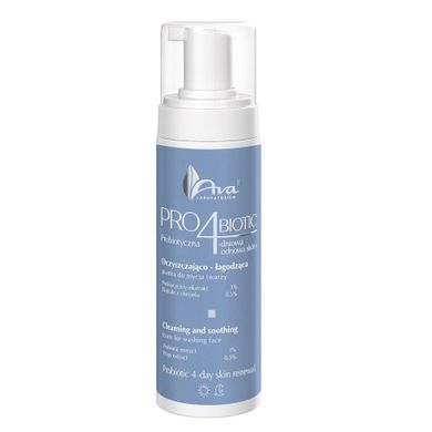 Ava Laboratorium, Pro4Biotic, oczyszczająco-łagodząca pianka do mycia twarzy, 150 ml