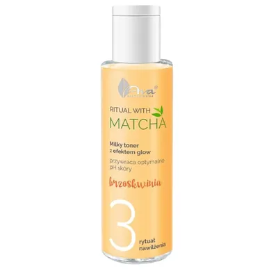 Ava Laboratorium, Ritual with Matcha, mleczny tonik i serum do twarzy 2w1, 100 ml