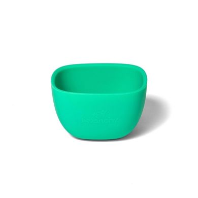 Avanchy, La Petite, silikonowa miseczka dla dziecka, 4m+, green