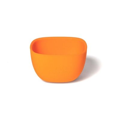 Avanchy, La Petite, silikonowa miseczka dla dziecka, 4m+, orange
