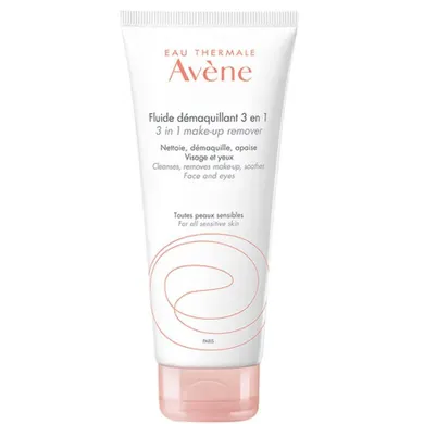 Avene, 3in1 Make-up Remover, fluid oczyszczający 3w1, 200 ml