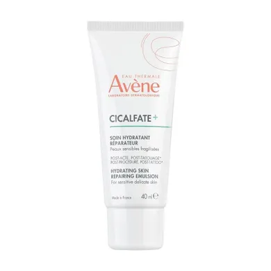 Avene, Cicalfate+ Hydrating Skin Recovery Emulsion, nawilżająca emulsja regenerująca, 40 ml