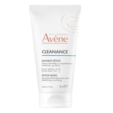 Avene, Cleanance Detox Mask, maseczka detoksykująca, 50 ml