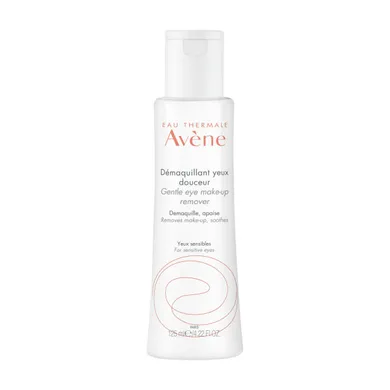 Avene, Eau Thermale Gentle Eye Make-up Remover, delikatny płyn do demakijażu oczu, 125 ml