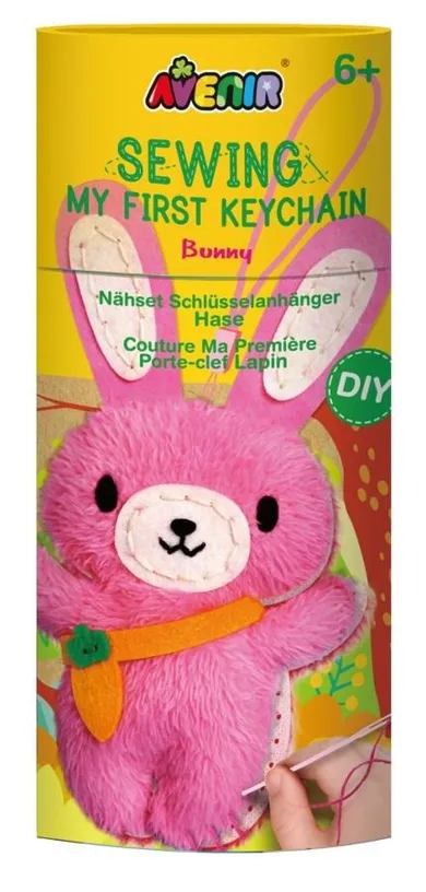Avenir, Uszyj brelok do kluczy, zestaw kreatywny, królik