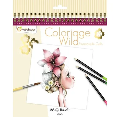 Avenue Mandarine, Emmanuelle Colin Wild 1, kolorowanka