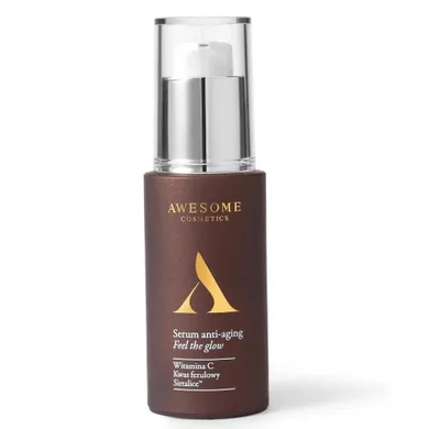 Awesome Cosmetics, Feel the glow, serum anti-aging, 30 ml