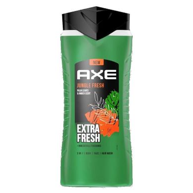 Axe, Jungle Fresh, żel pod prysznic dla mężczyzn 3w1, extra fresh, 400 ml