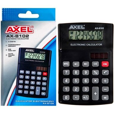 Axel, AX-8102, kalkulator