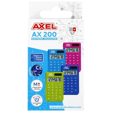 Axel, kalkulator, AX 200