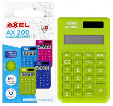 Axel, kalkulator, AX-200g