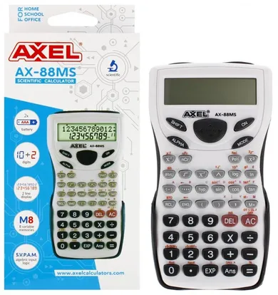 Axel, kalkulator naukowy, Ax-88ms