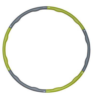 Axer Sport, Hula Hoop, zielone, 100 cm, 6 elementów