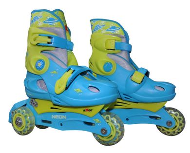 Axer Sport, Neon, regulowane rolko-wrotki, rozmiar XS (26-29)