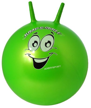 Axer Sport, piłka skacząca, zielona, 65 cm