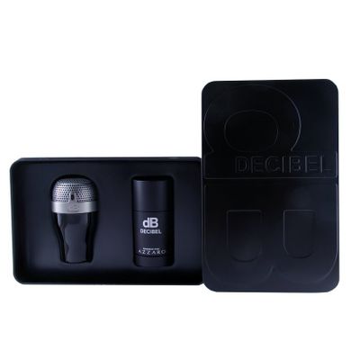 Azzaro, Decibel, zestaw woda toaletowa 50 ml + dezodorant 75 ml