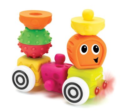 B-Kids, klocki sensoryczne, 12 elementów