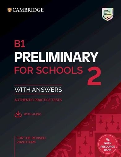 B1 Preliminary for Schools 2 SB + Answers